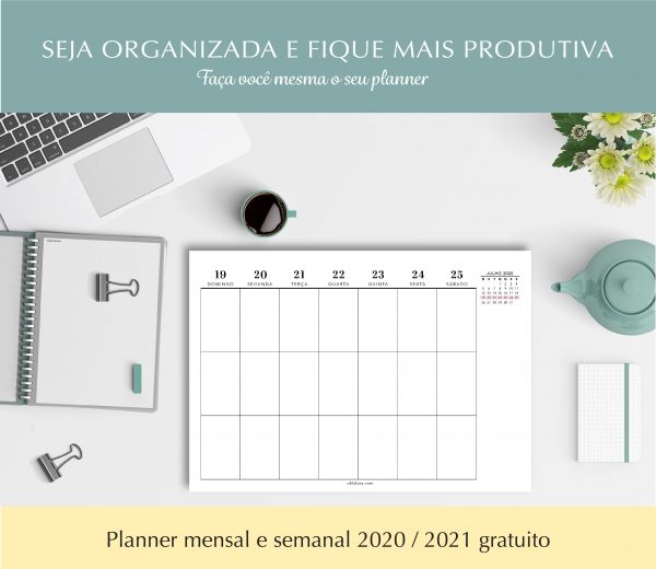 planner mensal e semanal 2021 gratuito